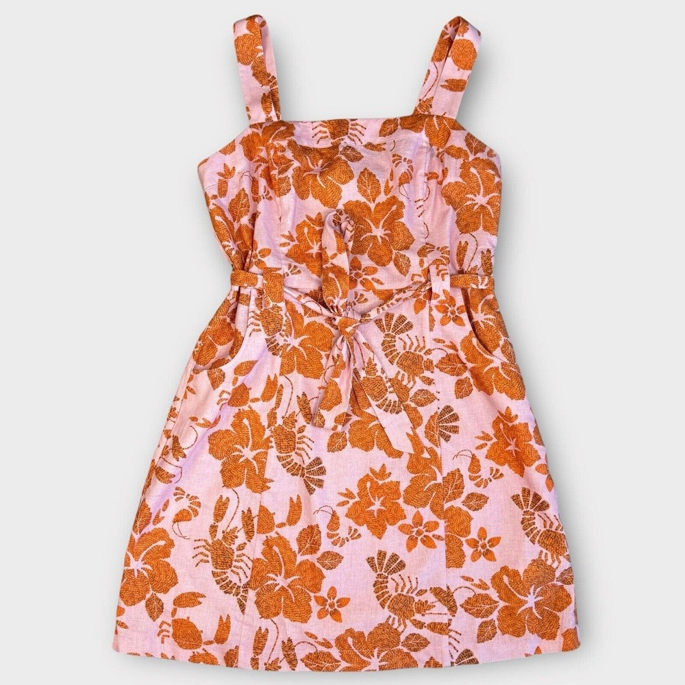 ANTHRO Farm Rio Floral Mini Dress Size M